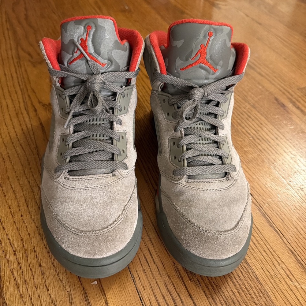 Size 9- Jordan 5 Retro Camo 2017
